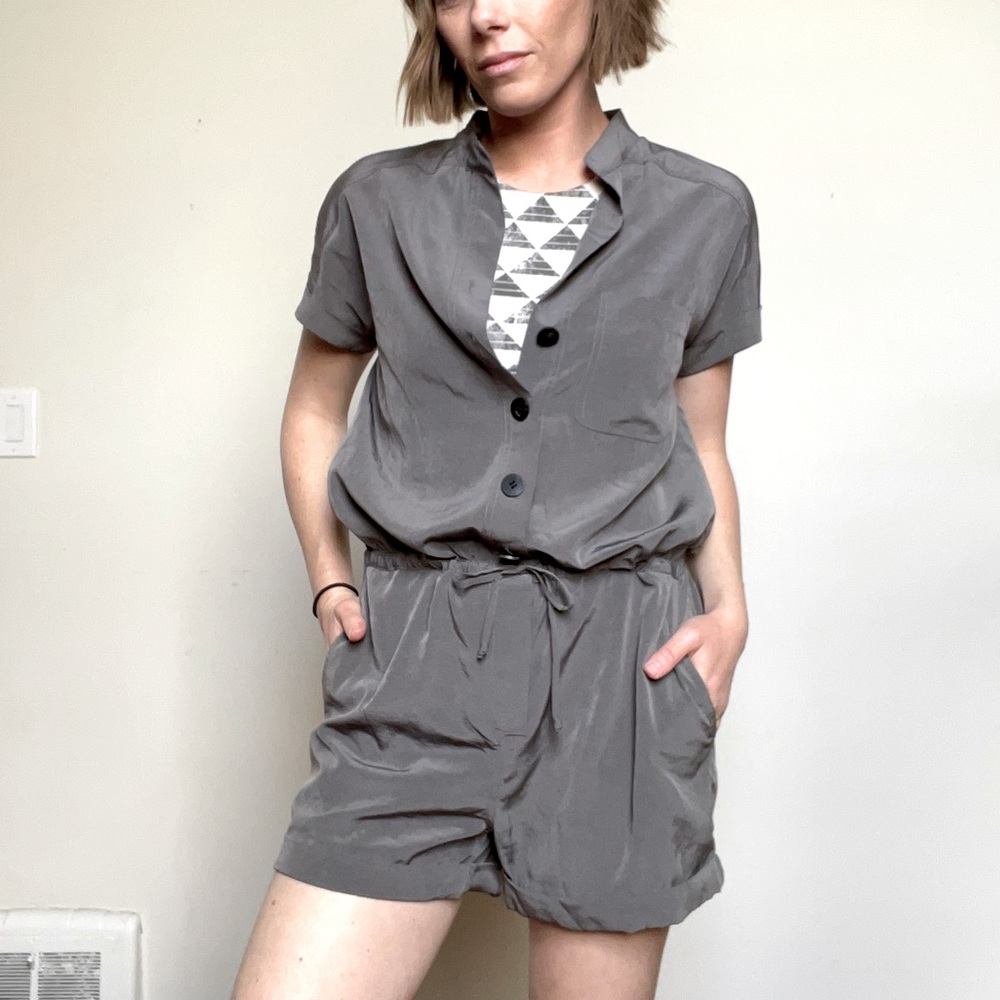 Elizabeth and James Silk Romper
